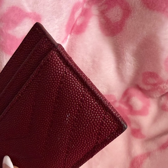 Burgundy Card Holder - Picture 6 of 9